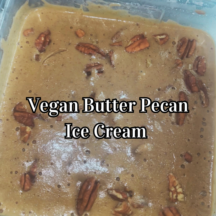 Vegan Butter Pecan Ice Cream
